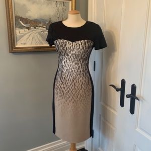 DKNY Animal print dress, size 8